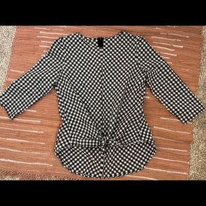Gingham Blouse
